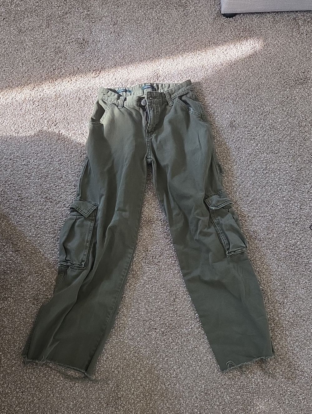 Olive Green Cargo Pants